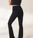 Lightweight Flare Leggings - Black