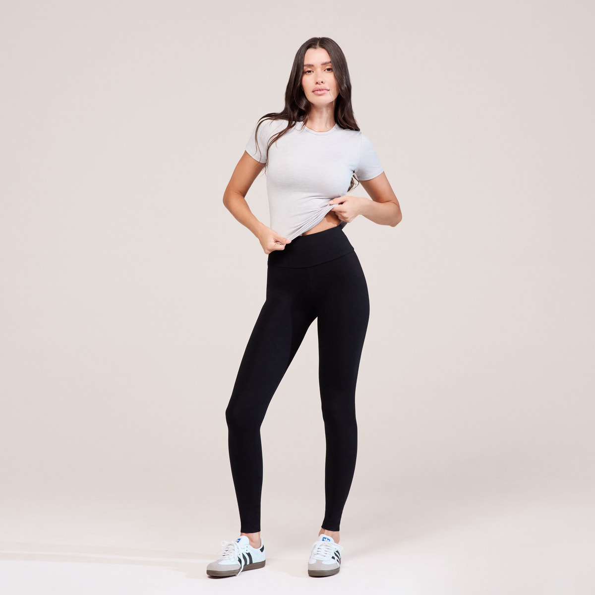 Everyday High Waisted Leggings - Black