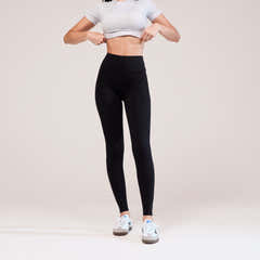 Everyday High Waisted Leggings - Black