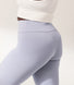 Lightweight Everyday High Waisted Leggings - Powder Blue