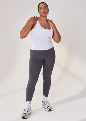 Curve Lightweight Everyday Tank Top - White