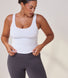 Curve Lightweight Everyday Tank Top - White