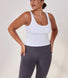Lightweight Everyday Tank Top - White