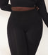 Curve Lightweight Everyday High Waisted Leggings - Black