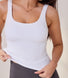 Lightweight Everyday Tank Top - White