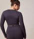 Curve Sculpt Seamless Long Sleeve Top - Shadow