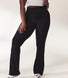 Curve lightweight Flare Leggings - Black