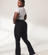 Curve lightweight Flare Leggings - Black