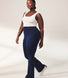 Curve lightweight Flare Leggings - Navy