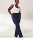 Curve lightweight Flare Leggings - Navy