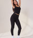 Lightweight Everyday High Waisted Leggings - Black