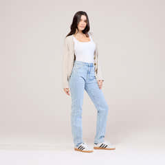 Straight Jeans - Light Bleach