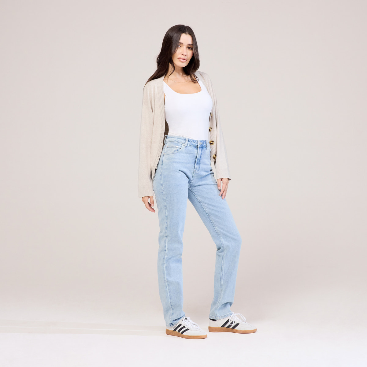 Straight Jeans - Light Bleach