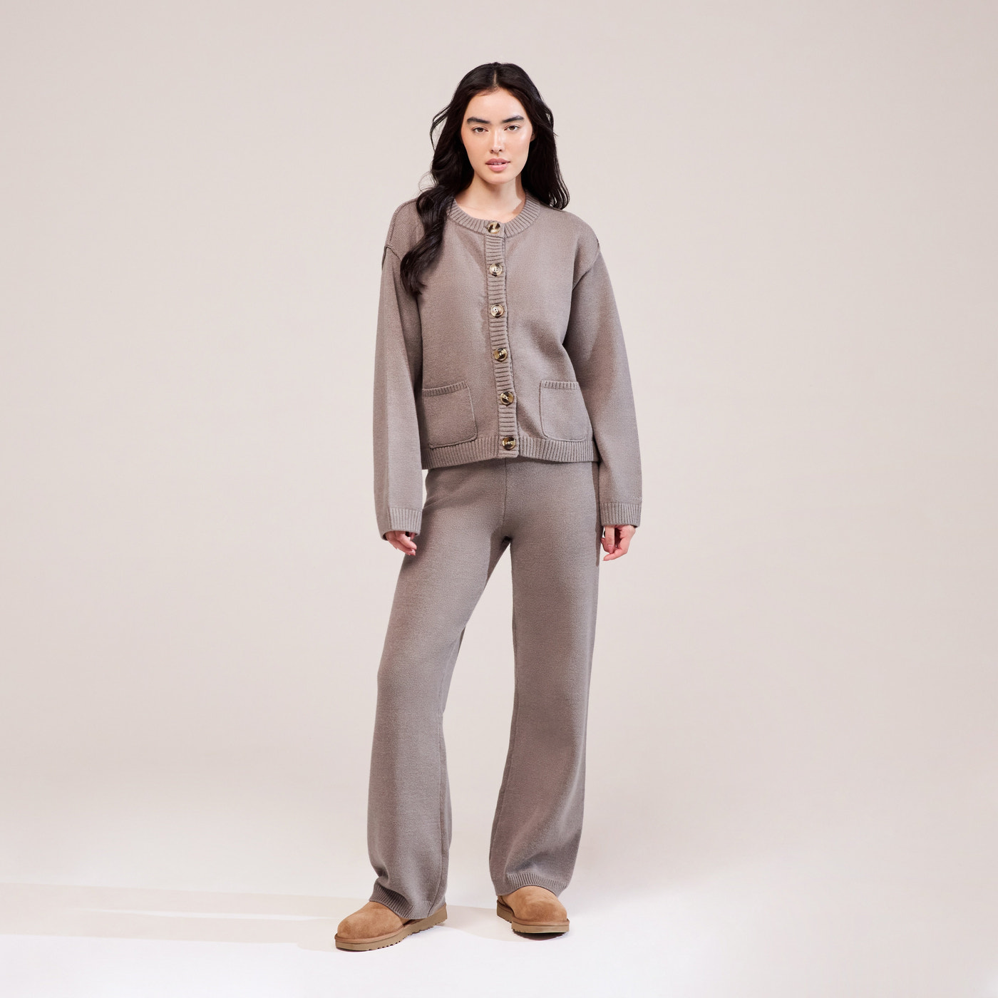 Soft Knit Cardigan - Mocha