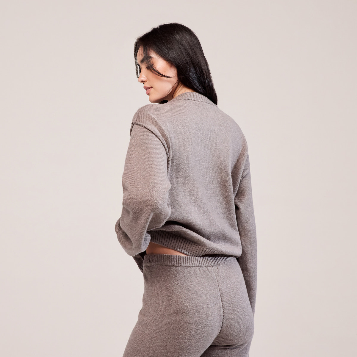 Soft Knit Cardigan - Mocha