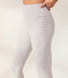 Lightweight Everyday High Waisted Leggings - Light Grey Marl