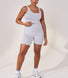 Curve Lightweight Everyday 6 Inch Cycling Shorts - Light Grey Marl