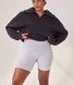 Curve Lightweight Everyday 6 Inch Cycling Shorts - Light Grey Marl