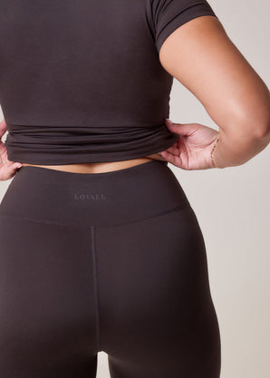 Curve Ultimate Everyday Leggings - Black Coffee