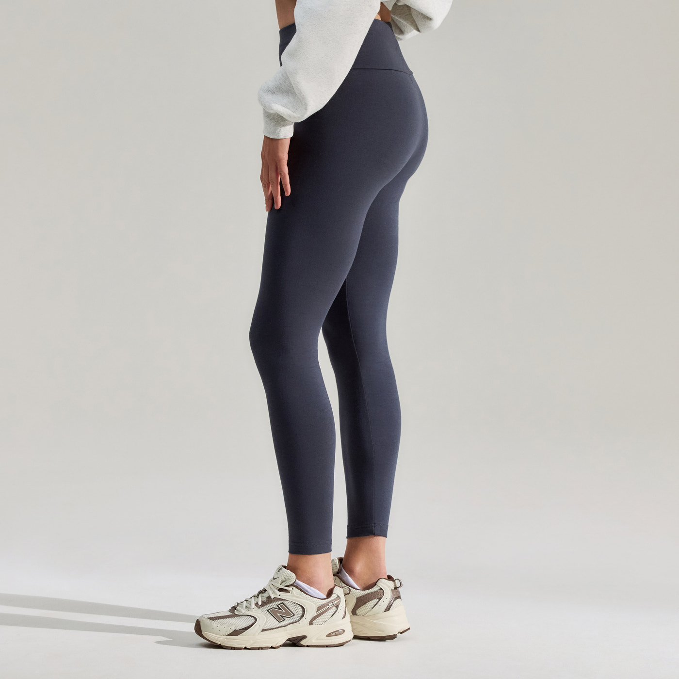Everyday High Waisted Leggings - Vintage Navy
