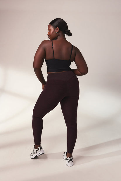 Curve Ultimate Soft-Touch High Waisted Leggings - Winter Berry