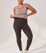Lightweight Everyday High Waisted Leggings - Black Coffee