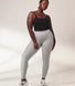 Curve Ultimate Soft-Touch High Waisted Leggings - Light Grey Marl