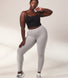 Curve Ultimate Soft-Touch High Waisted Leggings - Light Grey Marl