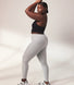 Curve Ultimate Soft-Touch High Waisted Leggings - Light Grey Marl