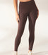 Curve Lightweight Everyday High Waisted Leggings - Espresso Brown