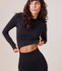 Sculpt Seamless Long Sleeve Top - Black
