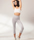 Curve Cropped Lightweight Leggings - Light Grey