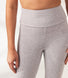 Cropped Lightweight Leggings - Light Grey