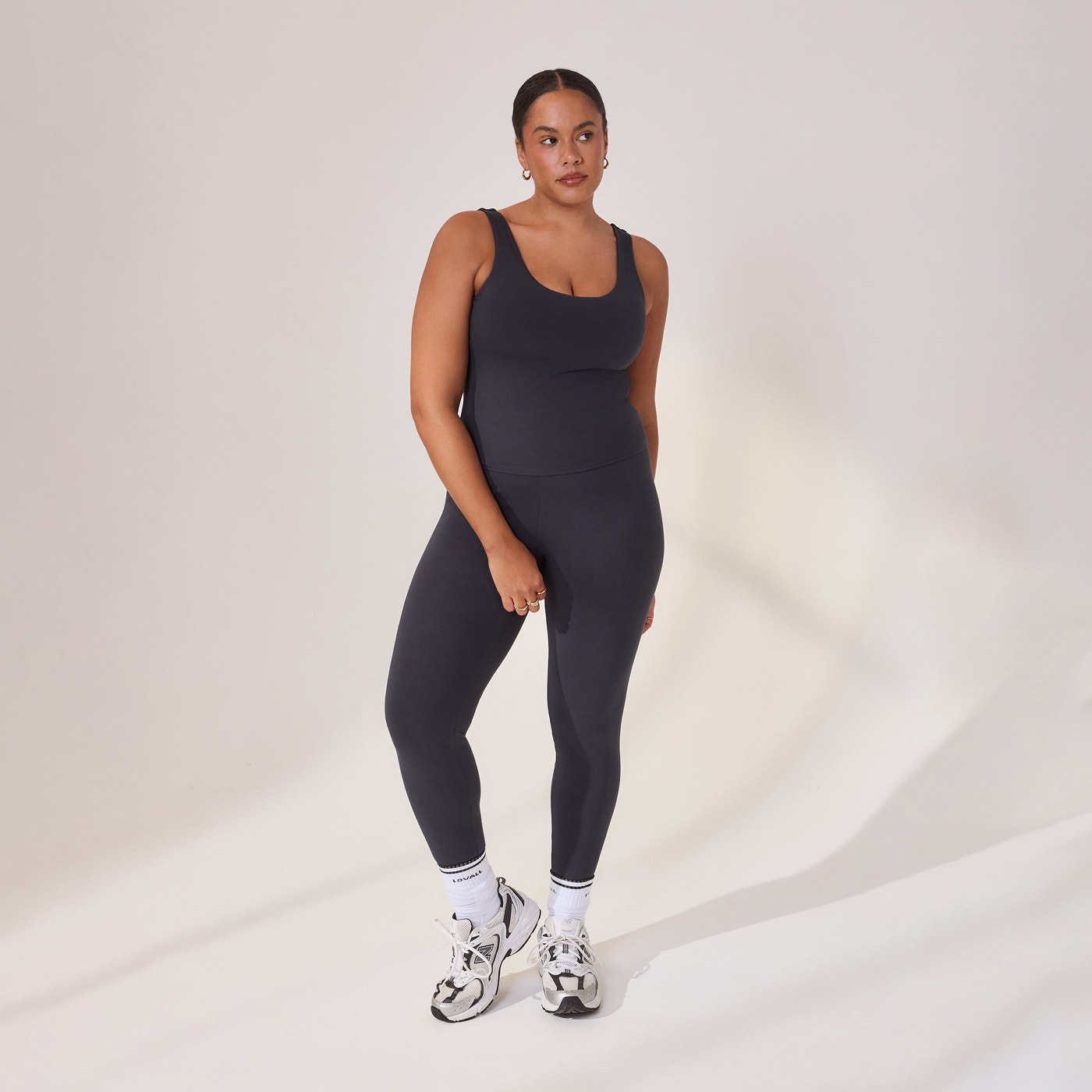 Curve Lightweight Everyday Tank Top - Vintage Navy