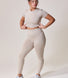 Curve Ultimate Everyday Leggings - Oatmeal Beige
