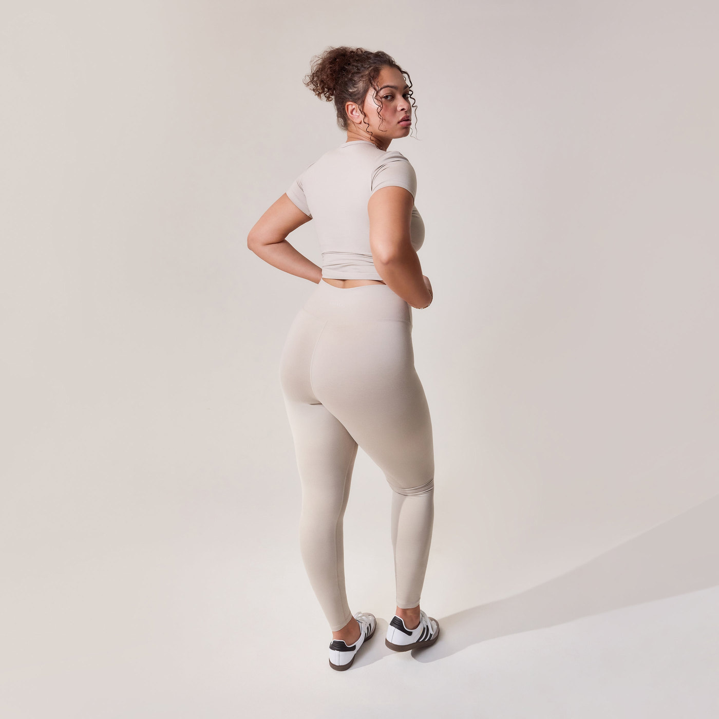 Curve Ultimate Everyday Leggings - Oatmeal Beige