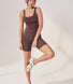 Lightweight Everyday 6 Inch Cycling Shorts - Espresso Brown