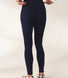 Curve Lightweight Everyday High Waisted Leggings - Navy