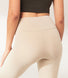 Curve Lightweight Everyday High Waisted Leggings - Natural Beige