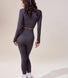 Sculpt Seamless Long Sleeve Top - Shadow