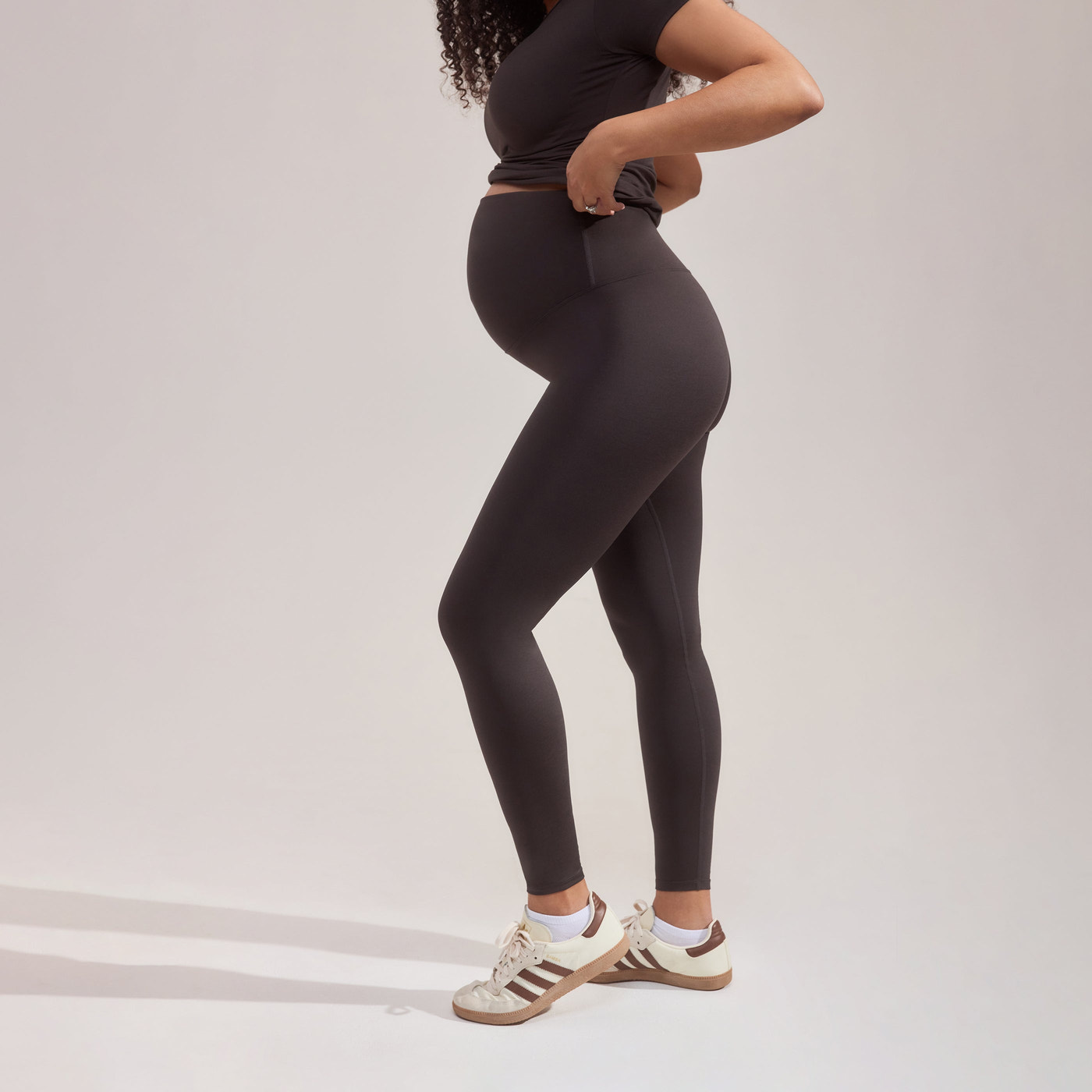 Maternity Ultimate Everyday Leggings - Black Coffee