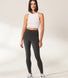 Lightweight Everyday High Waisted Leggings - Dark Grey Marl