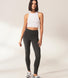 Lightweight Everyday High Waisted Leggings - Dark Grey Marl