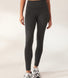 Lightweight Everyday High Waisted Leggings - Dark Grey Marl