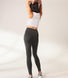 Lightweight Everyday High Waisted Leggings - Dark Grey Marl