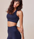 Sculpt Seamless Sports Bra - Deep Navy