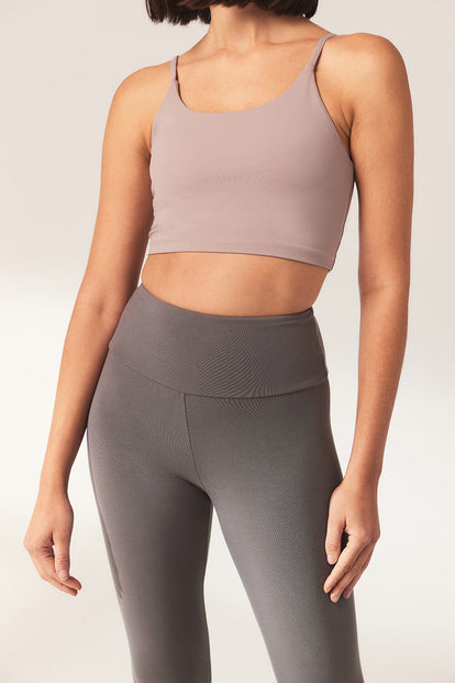 Curve Lightweight Everyday High Waisted Leggings - Slate Green