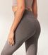 Curve Lightweight Everyday High Waisted Leggings - Slate Green