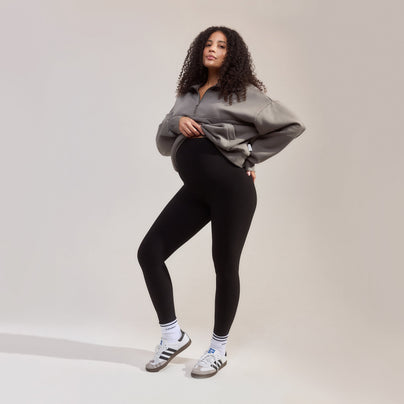 Maternity Winter Everyday Leggings - Black