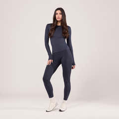 Ultimate Everyday Long Sleeve Top - Vintage Navy